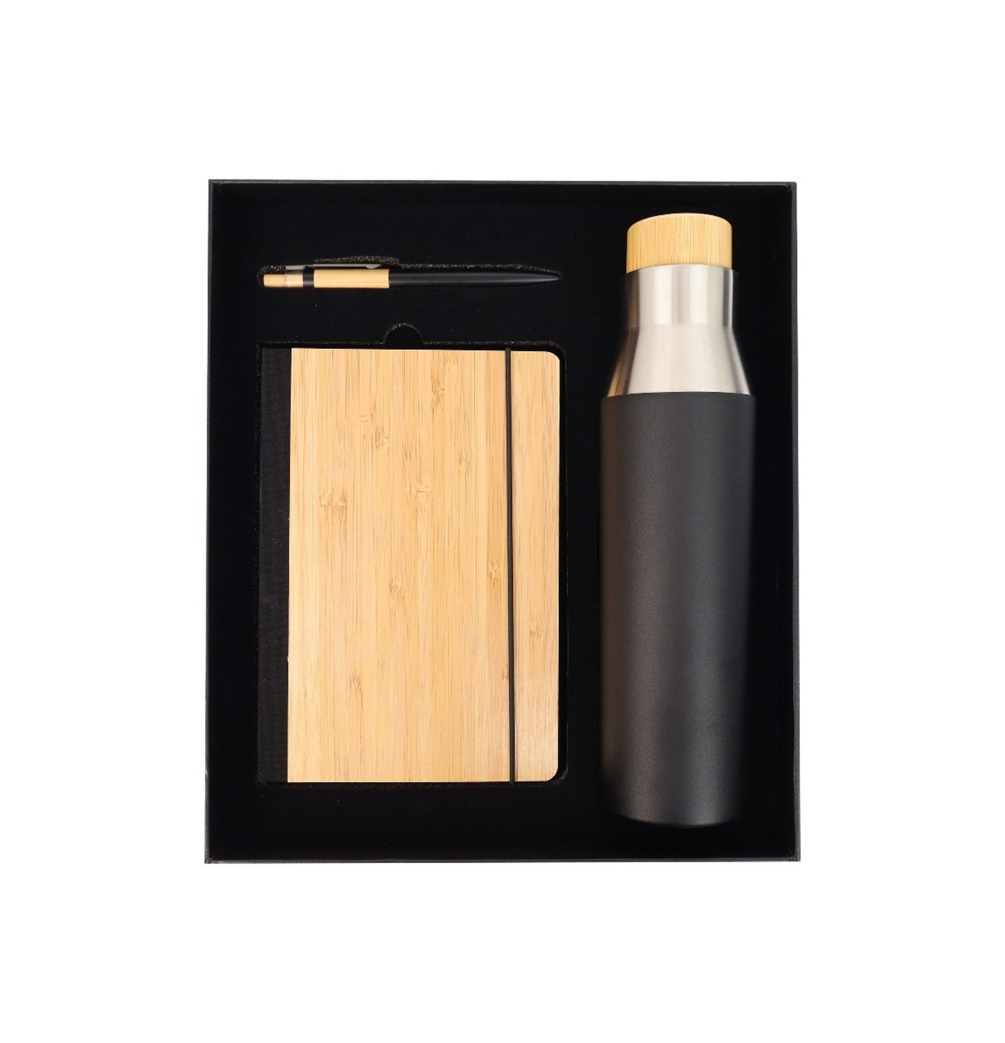 GS014 - Bamboo Lid Bottle Gift Set